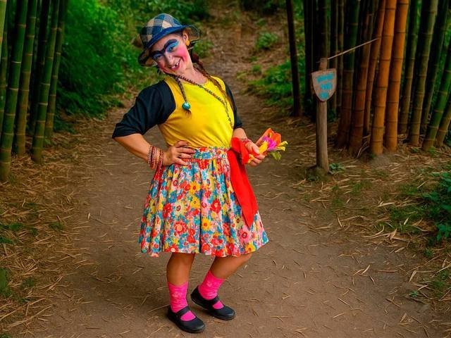 Personajes interactivos del parque